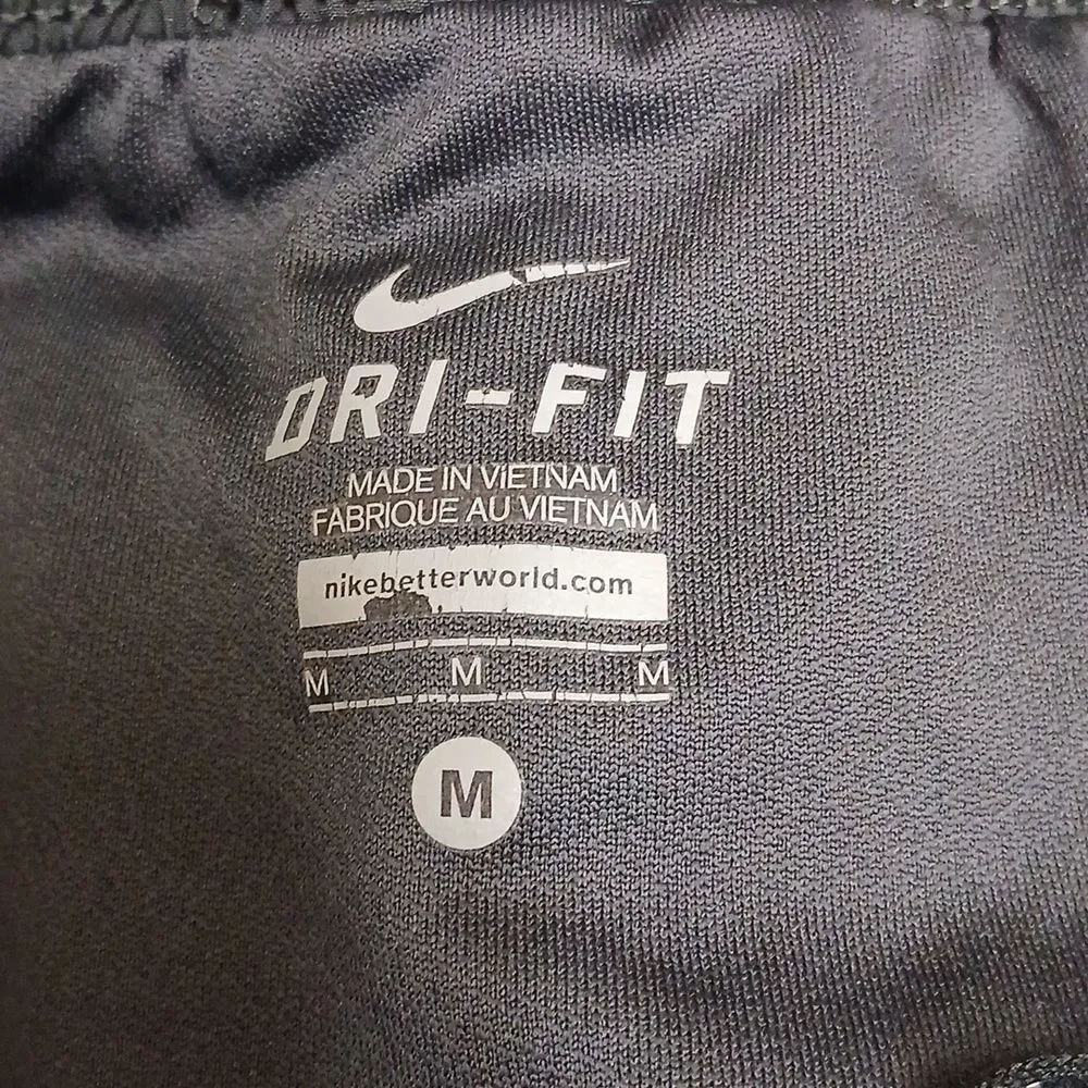 Nike Women's Black and Purple Shorts Size M, Athletic Running Shorts